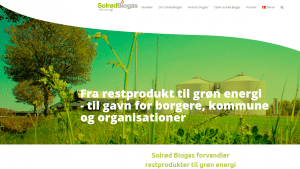 Solrød Biogas' hjemmeside