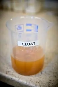 Fig. 22b Eluat fra Solrød Biogas