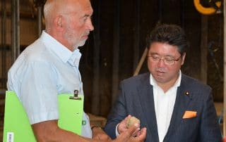 Mr. Mikio Shimoji besøger Solrød Biogas